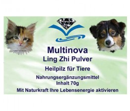 Ling Zhi Pulver - Medicinal mushroom for Pets